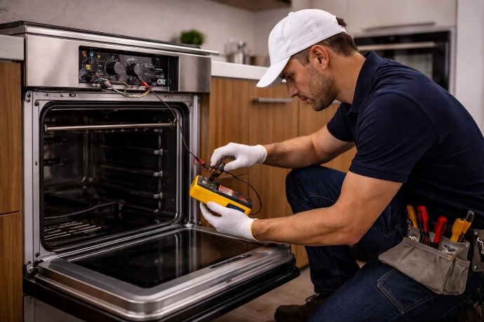 Reparatur von Backofen durch Elektriker in Wörgl und Kufstein